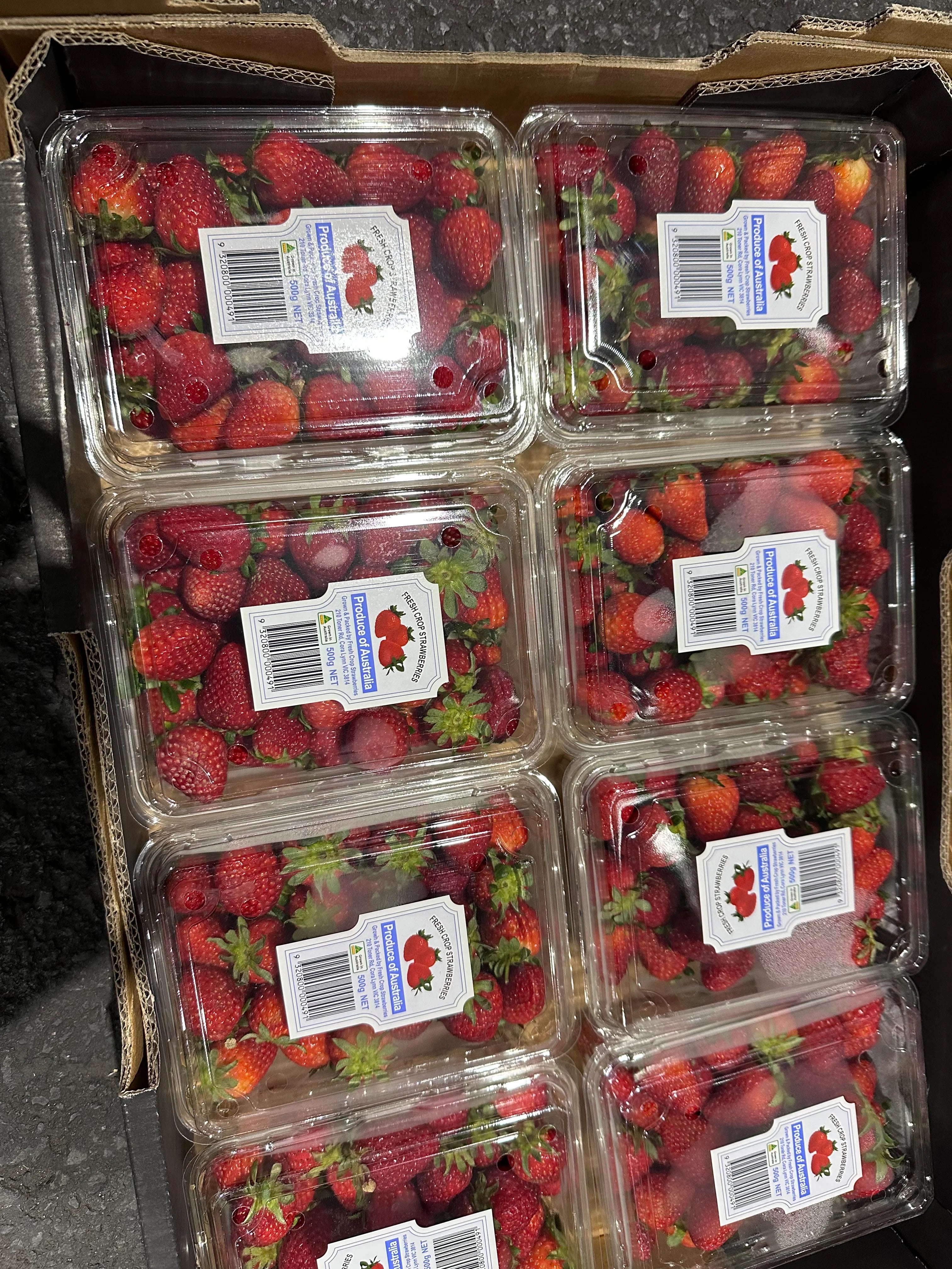 Strawberry 250grams & 500 grams