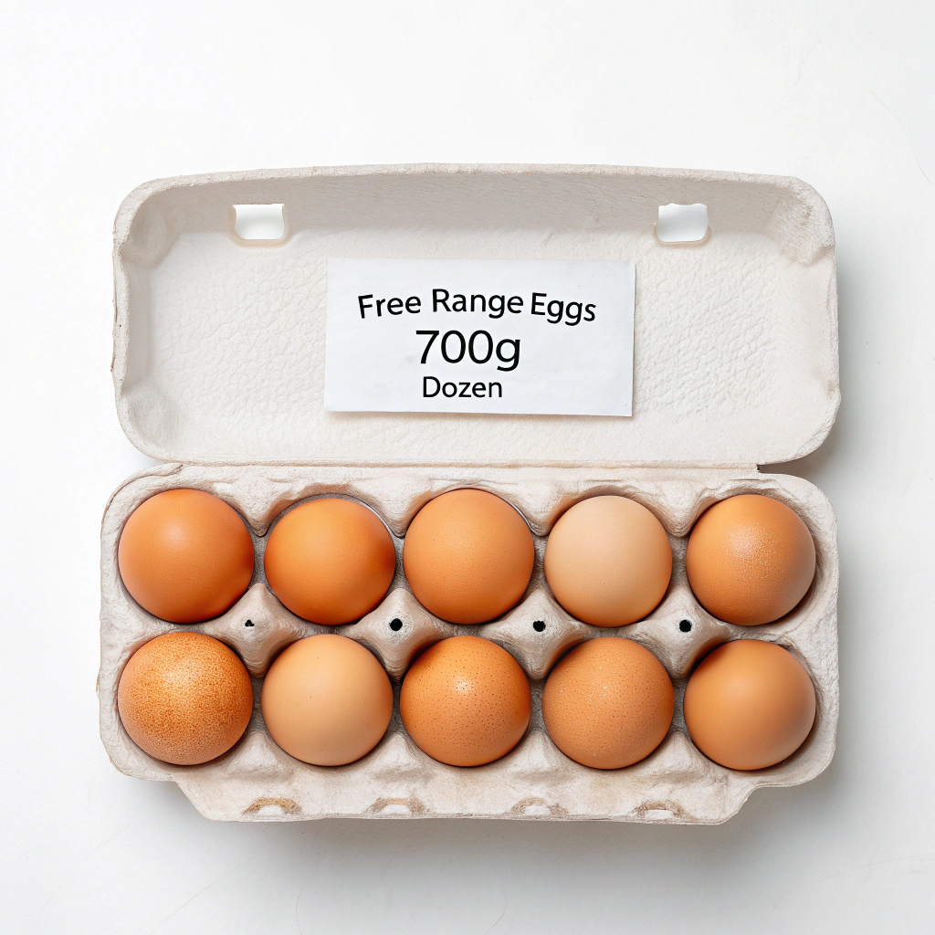 Free Range Eggs 700g Dozen